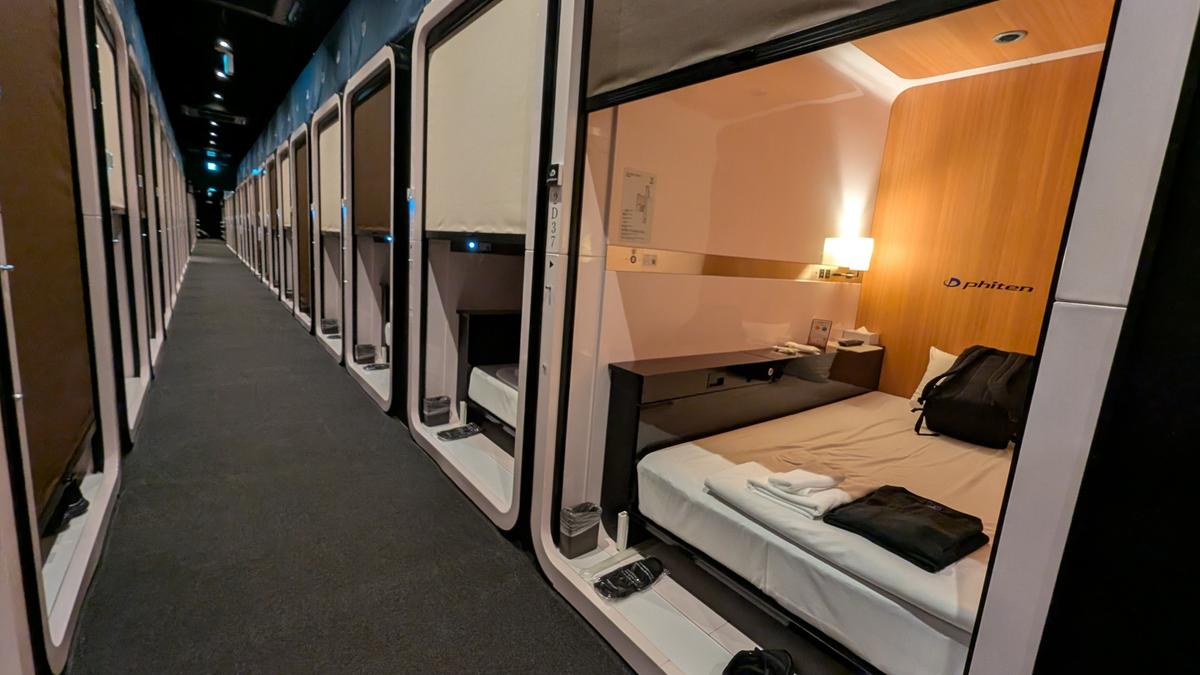 Capsule Hotel in Japan