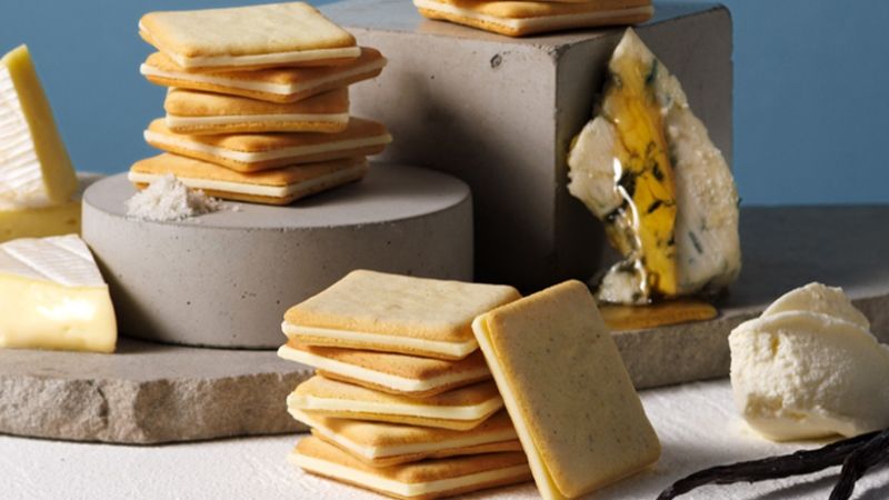 ミルクとチーズをふんだんに使った逸品のクッキー