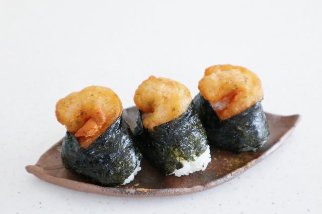 Tenmusu specialty food
