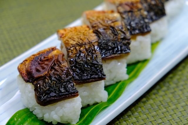 Yaki-Saba Zushi specialty food