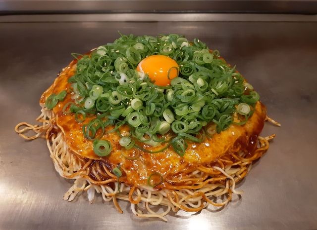 Okonomiyaki specialty food