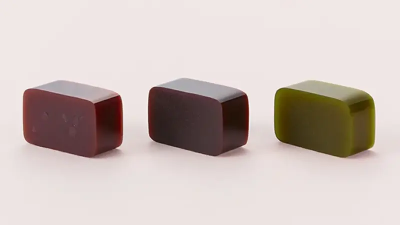 3種類のとらやのようかん