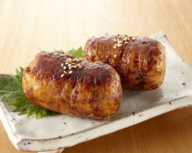 Nikumaki Onigiri (Pork-Wrapped Rice Ball) specialty food