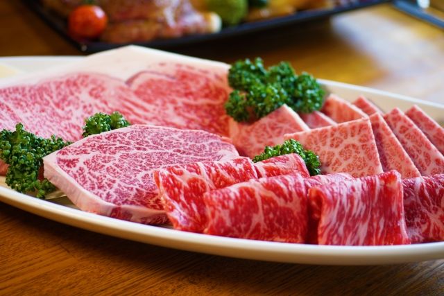Saga Beef specialty food