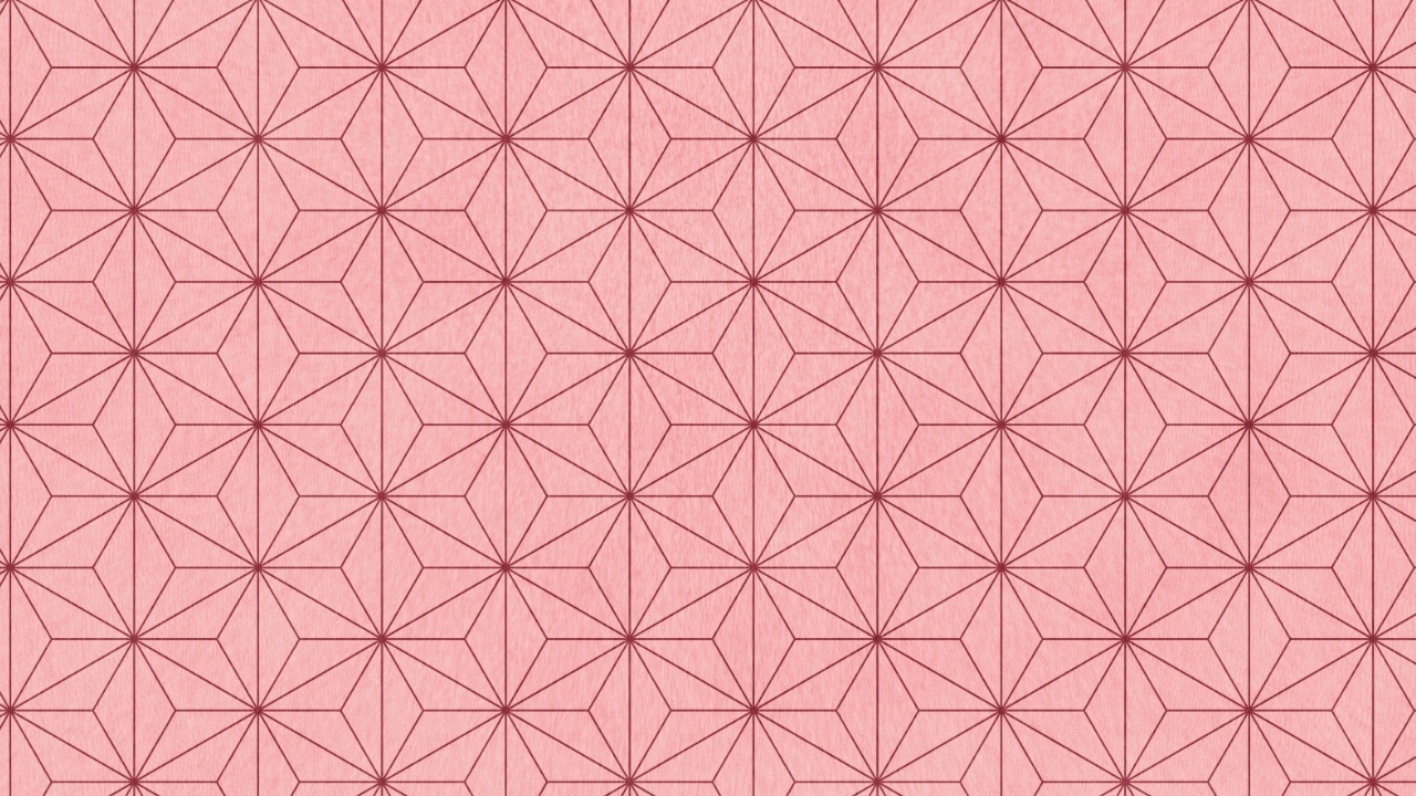Repeating pattern of red six-pointed stars on a light pink background.