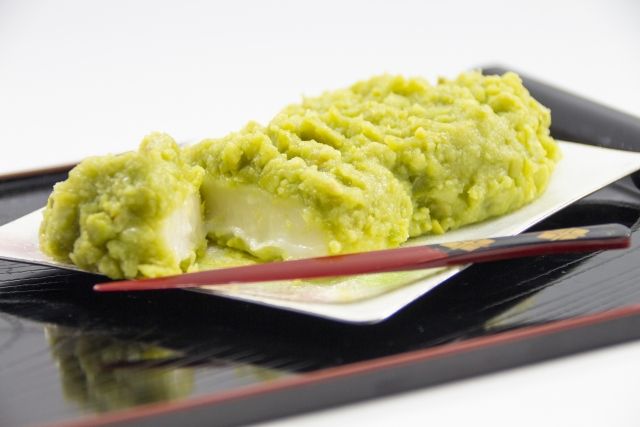 Zunda Mochi specialty food