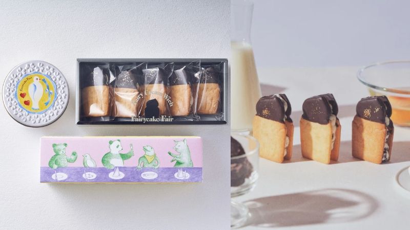 可愛らしいパッケージとやさしい味わいのスイーツ