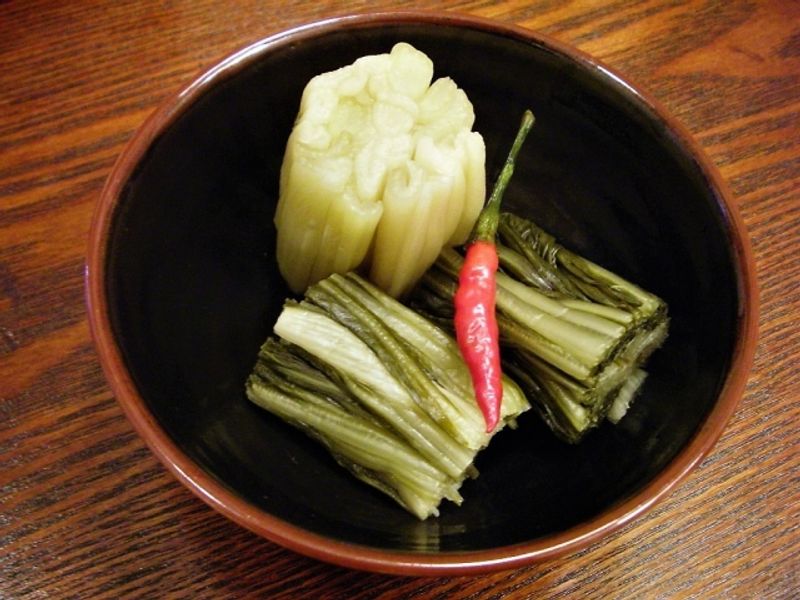 しゃくし菜漬け