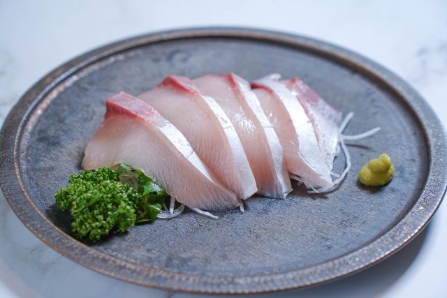 Sado Yellowtail specialty food