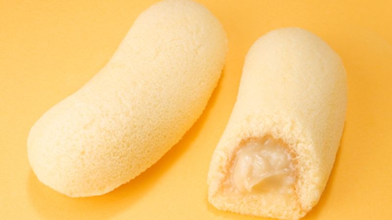 東京ばな奈のふんわりカステラとバナナ風味のカスタード