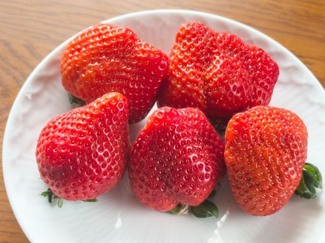 Amaou strawberries