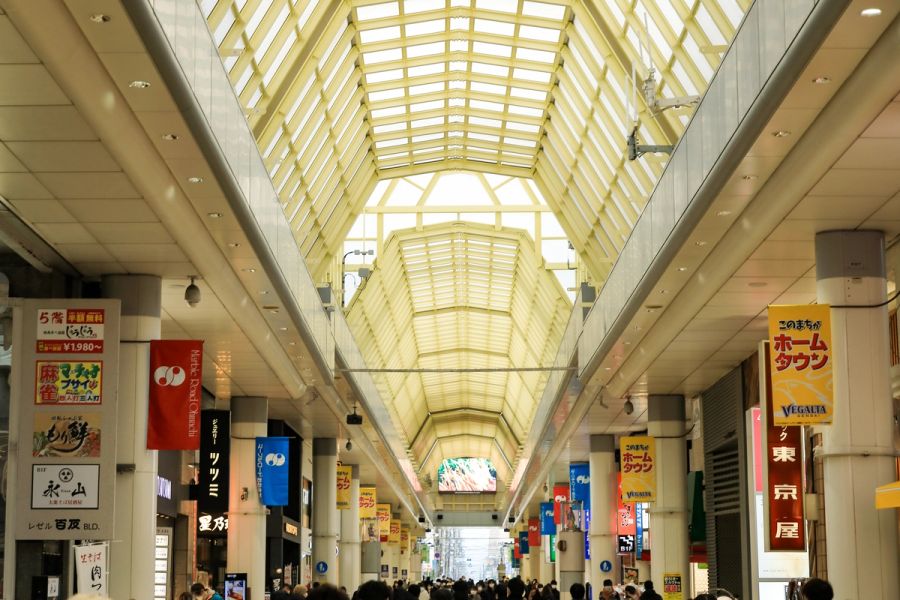 マーブルロードおおまち商店街