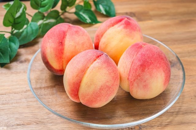 Hakutō Peach specialty food