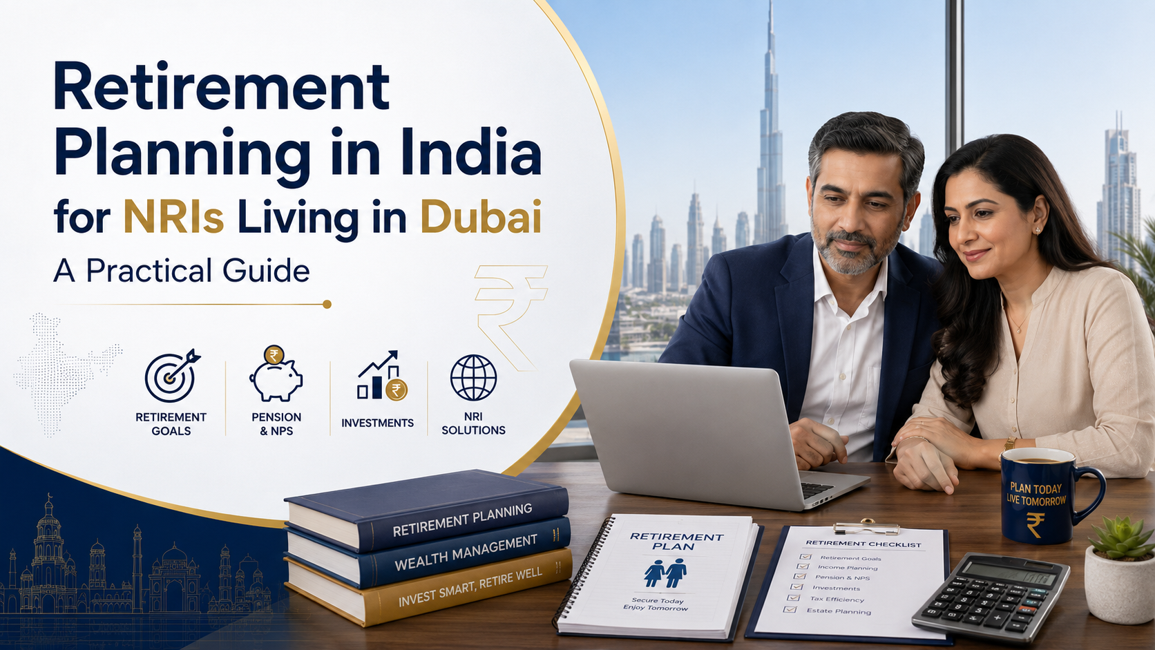 Featured image for: Retirement Planning in India for NRIs Living in Dubai