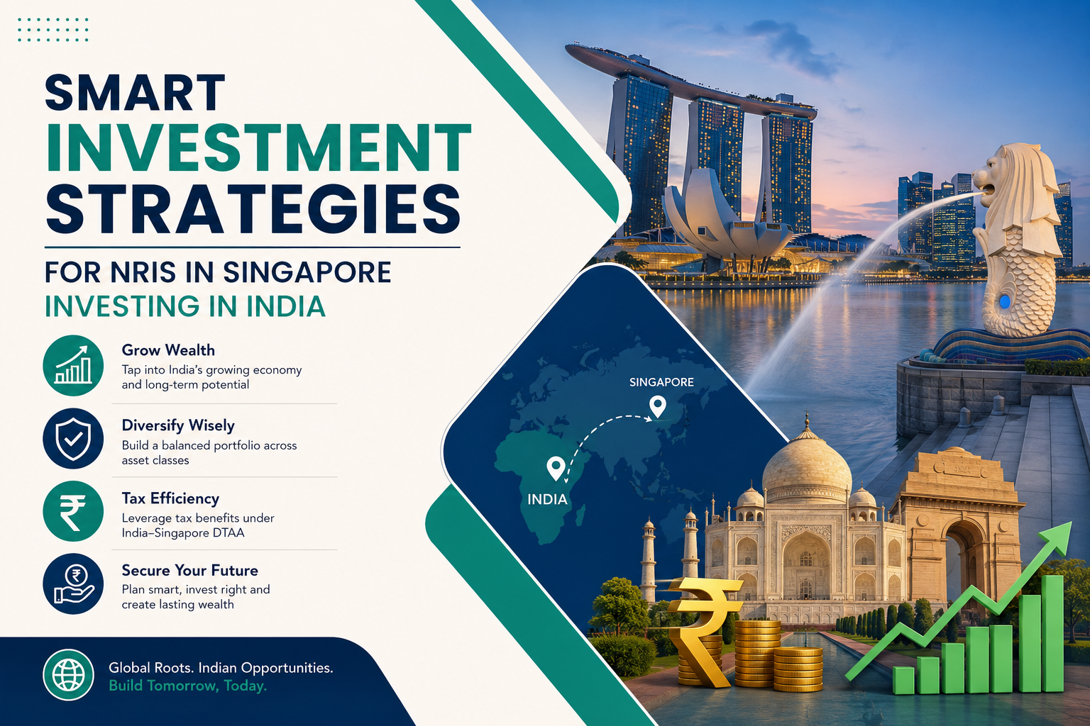 Featured image for: Smart Investment Strategies for NRIs in Singapore Investing in India