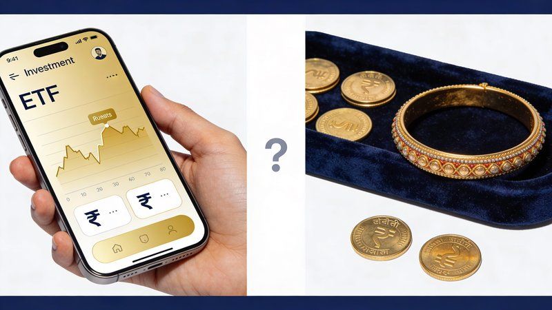 Featured image for: Gold ETFs vs Physical Gold: Which One for You?