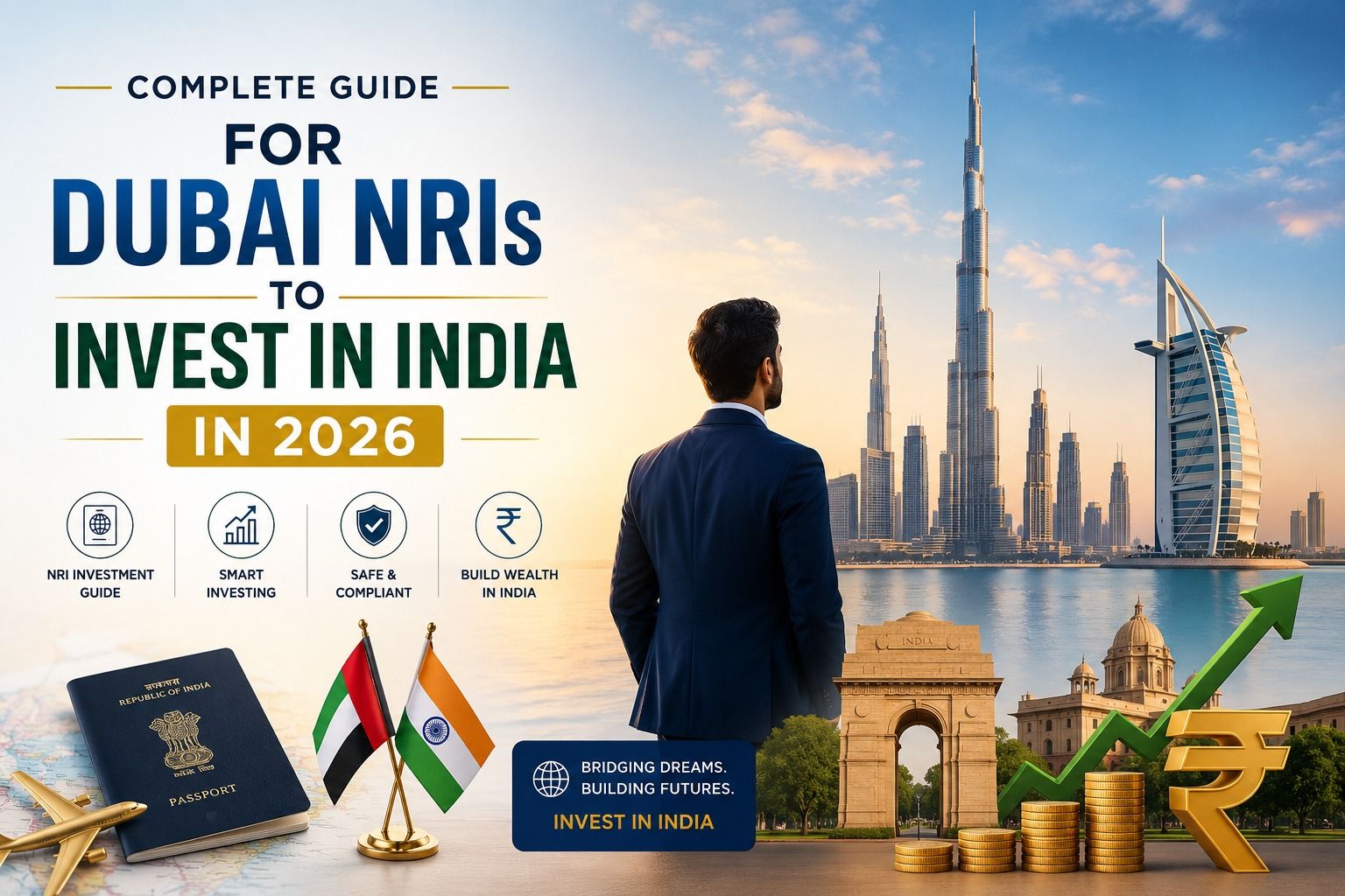 Featured image for: Complete Guide for Dubai NRIs to Invest in India in 2026