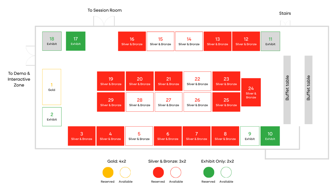 TechSmart 2026 Floorplan