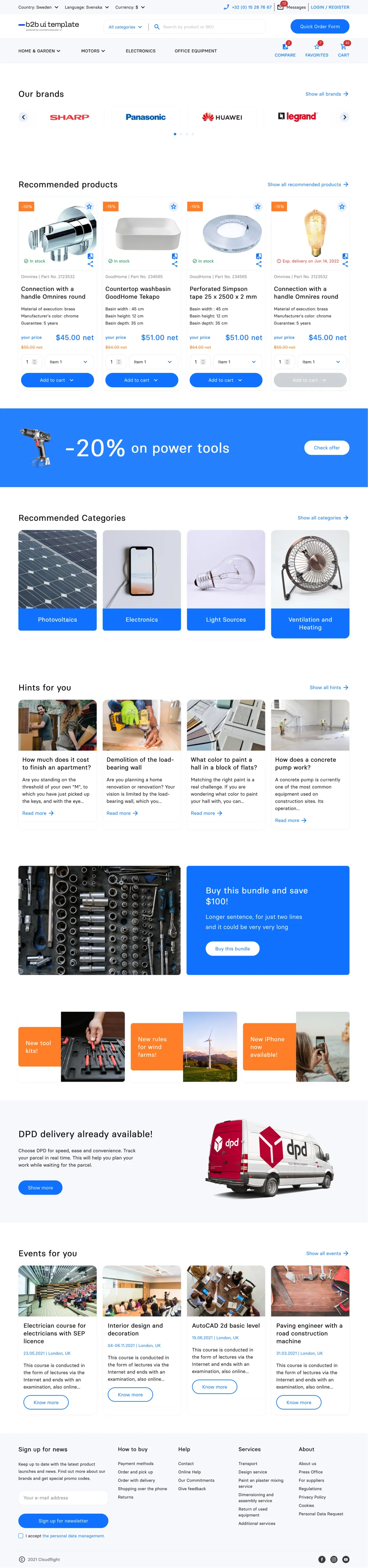 Plateforme E-Commerce Front-End
