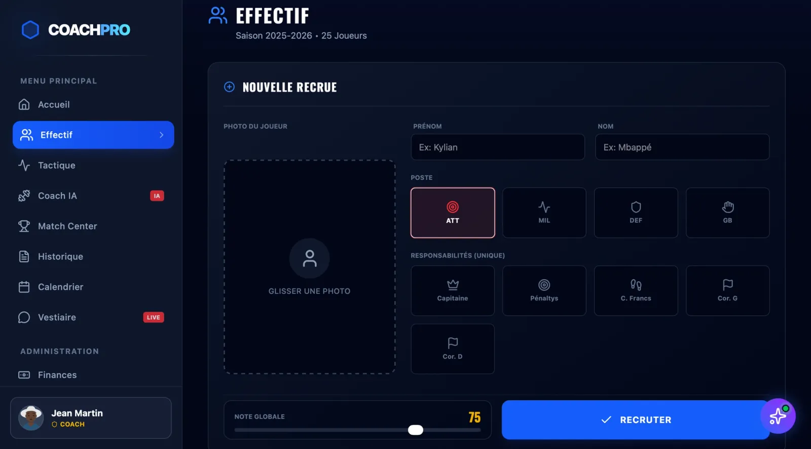 Football Club Manager screenshot 2