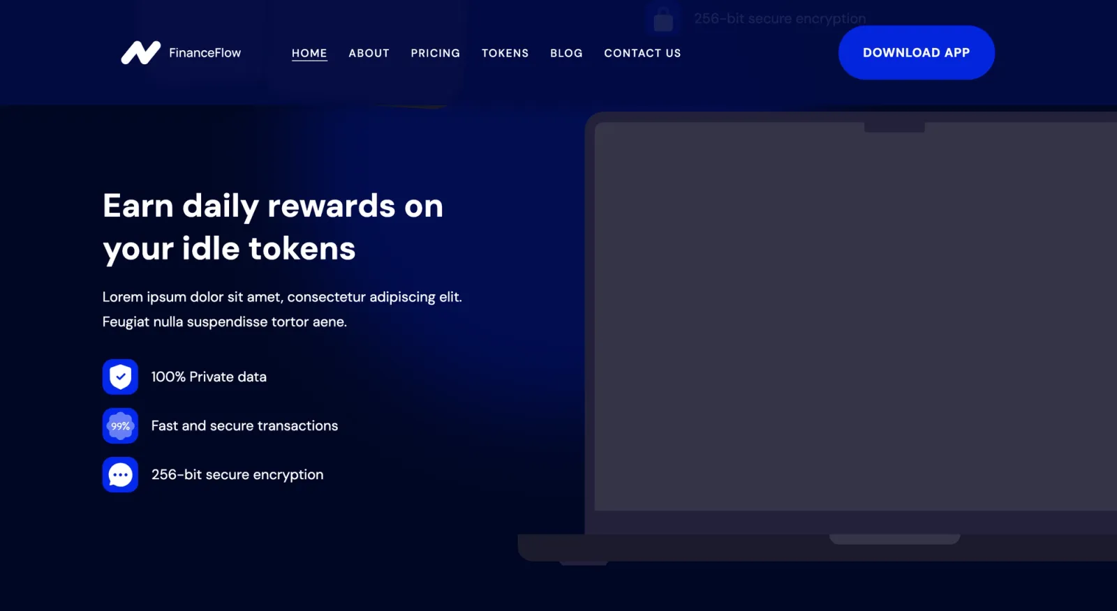 FinanceFlow - Plateforme de Trading Crypto screenshot 3