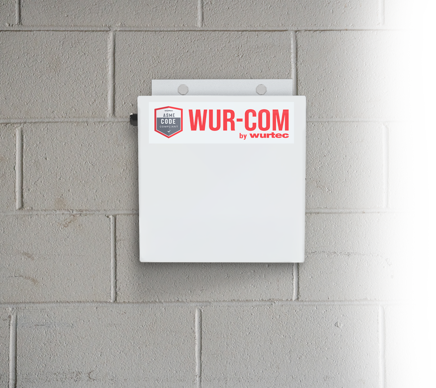 Image of WUR-COM unit hanging on wall