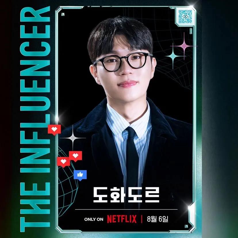 Netflix korea the influencer contestants dohwadore