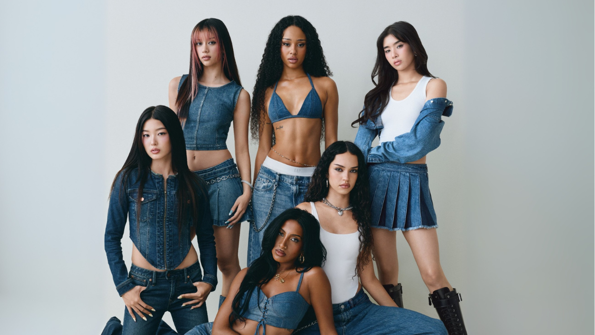 KATSEYE Prove They Are Queens of Y2K Fashion With New Gap Ad Campaign