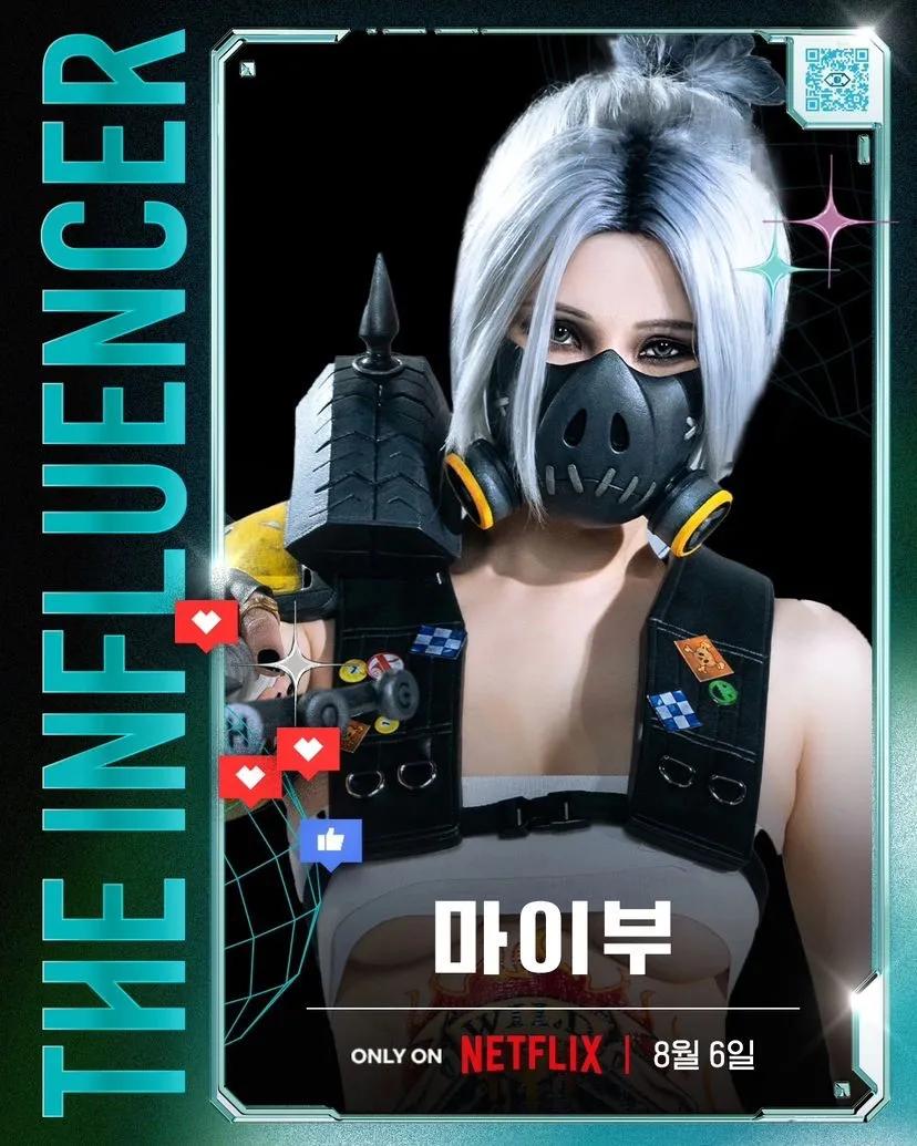Netflix korea the influencer contestants myboo