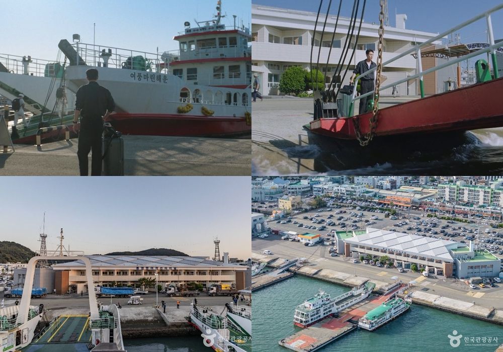 doctor on the edge kdrama filming locations tongyeong ferry terminal