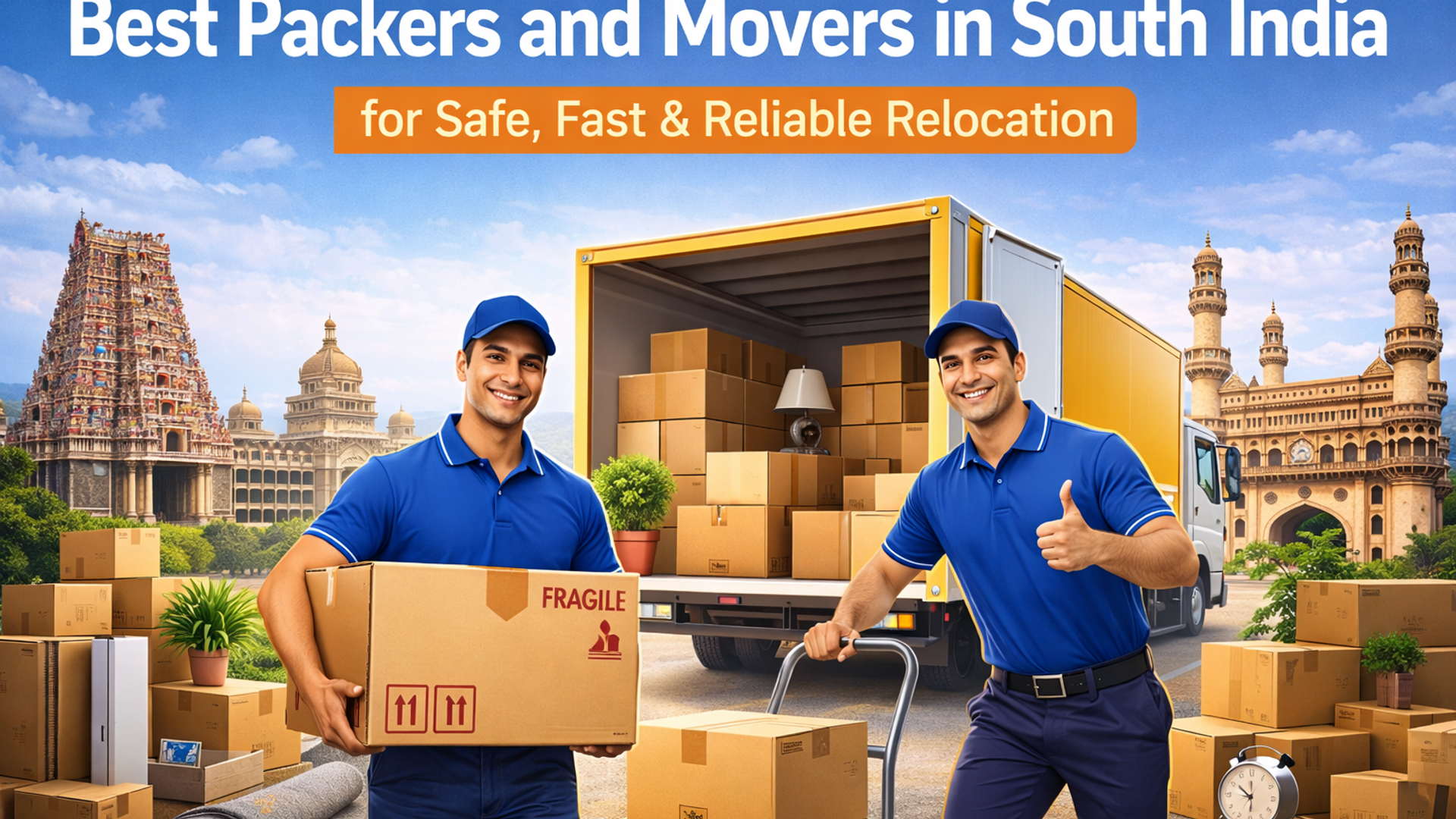 Best Packers and Movers in South India for Safe, Fast & Reliable Relocation