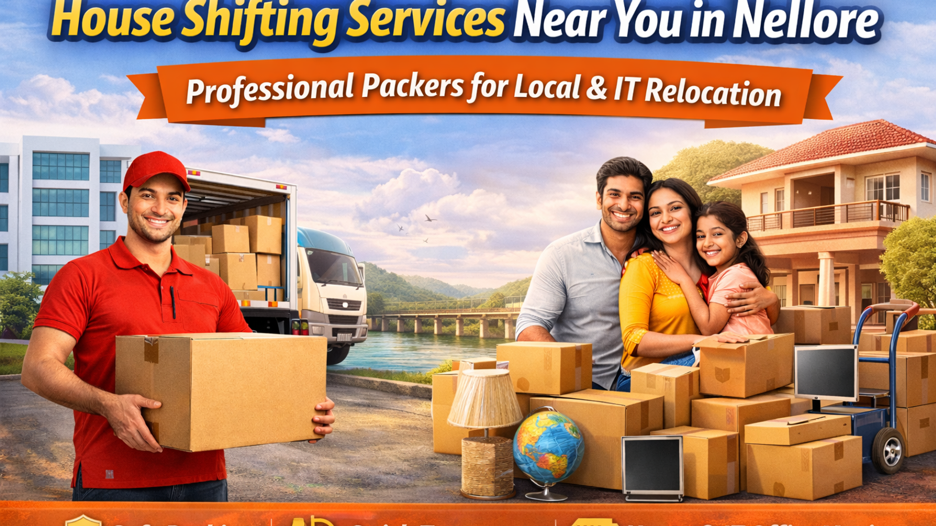 House Shifting Services Near You in Nellore: Professional Packers for Local & IT Relocation