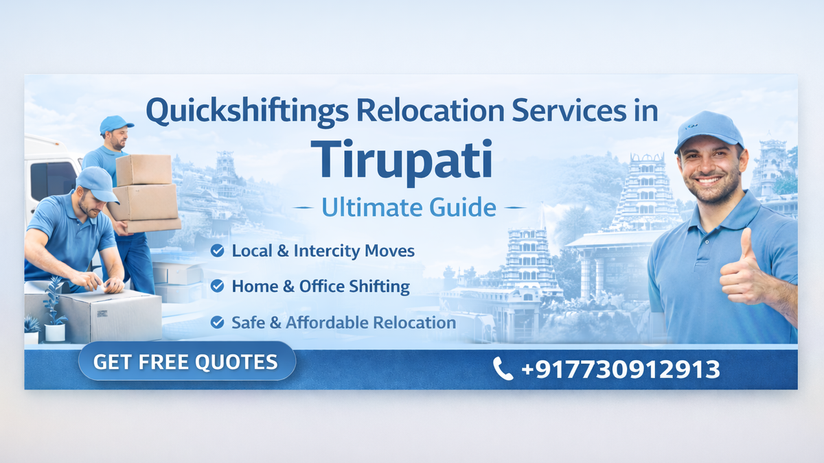 Packershub Relocation Services in Tirupati | Ultimate Guide