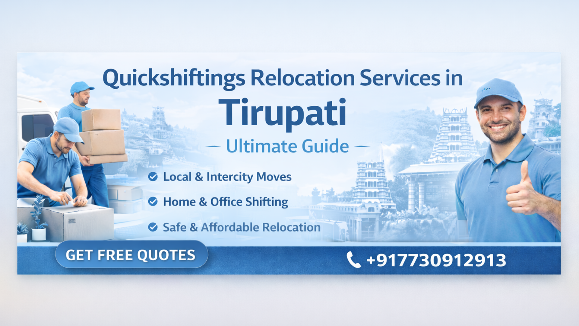 Quickshiftings Relocation Services in Tirupati | Ultimate Guide