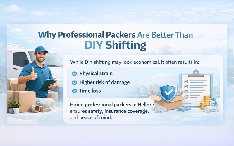 Best Packers and Movers in Nellore: Easy & Safe House Shifting Services by Quickshiftings