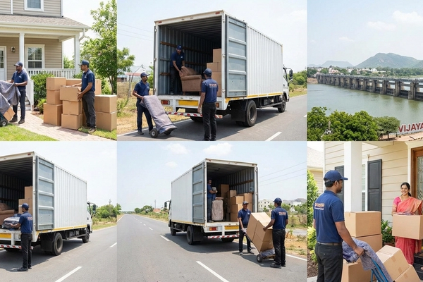 Trusted Packers and Movers in Vijayawada for Door-to-Door House Shifting