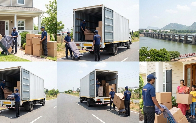 Trusted Packers and Movers in Vijayawada for Door-to-Door House Shifting