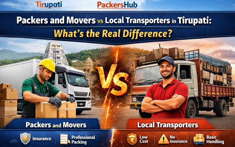Packers and Movers vs Local Transporters in Tirupati: What’s the Real Difference?