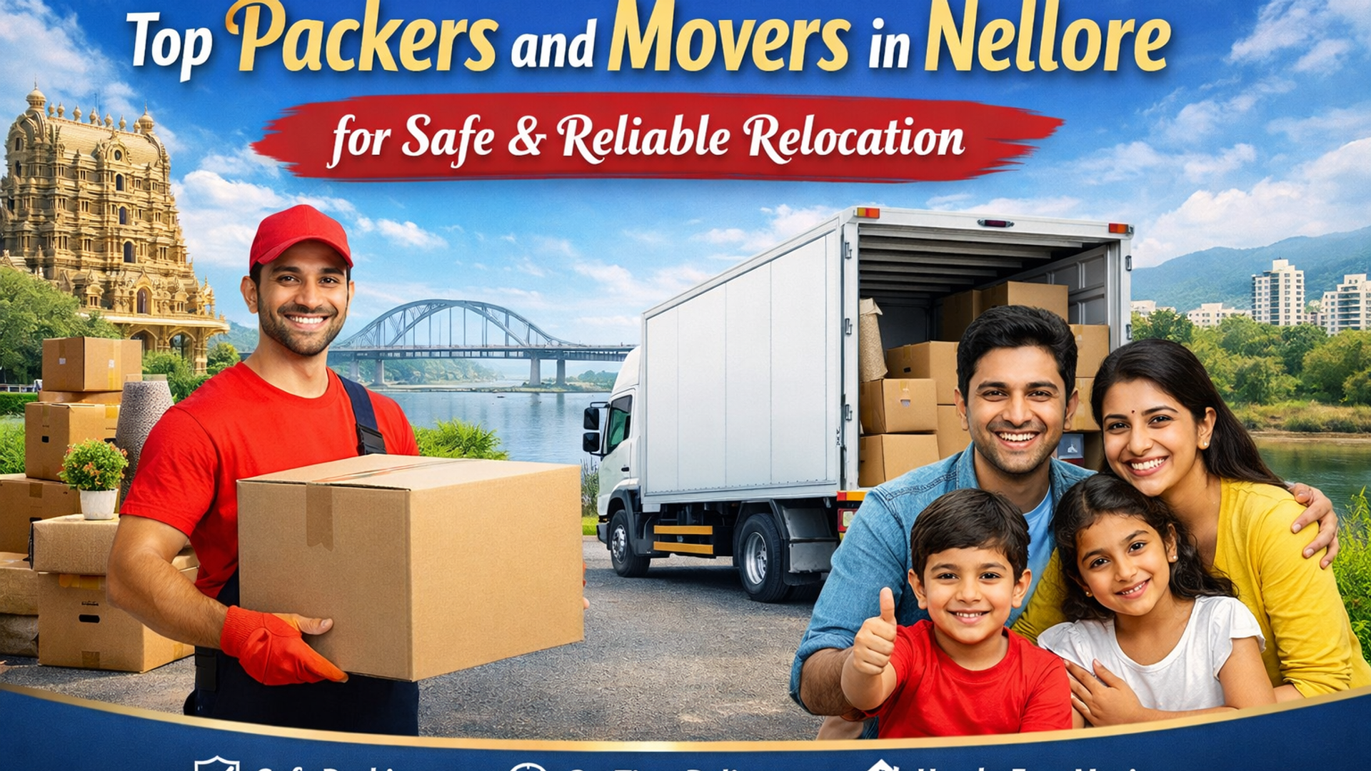 Top Packers and Movers in Nellore for Safe & Reliable Relocation