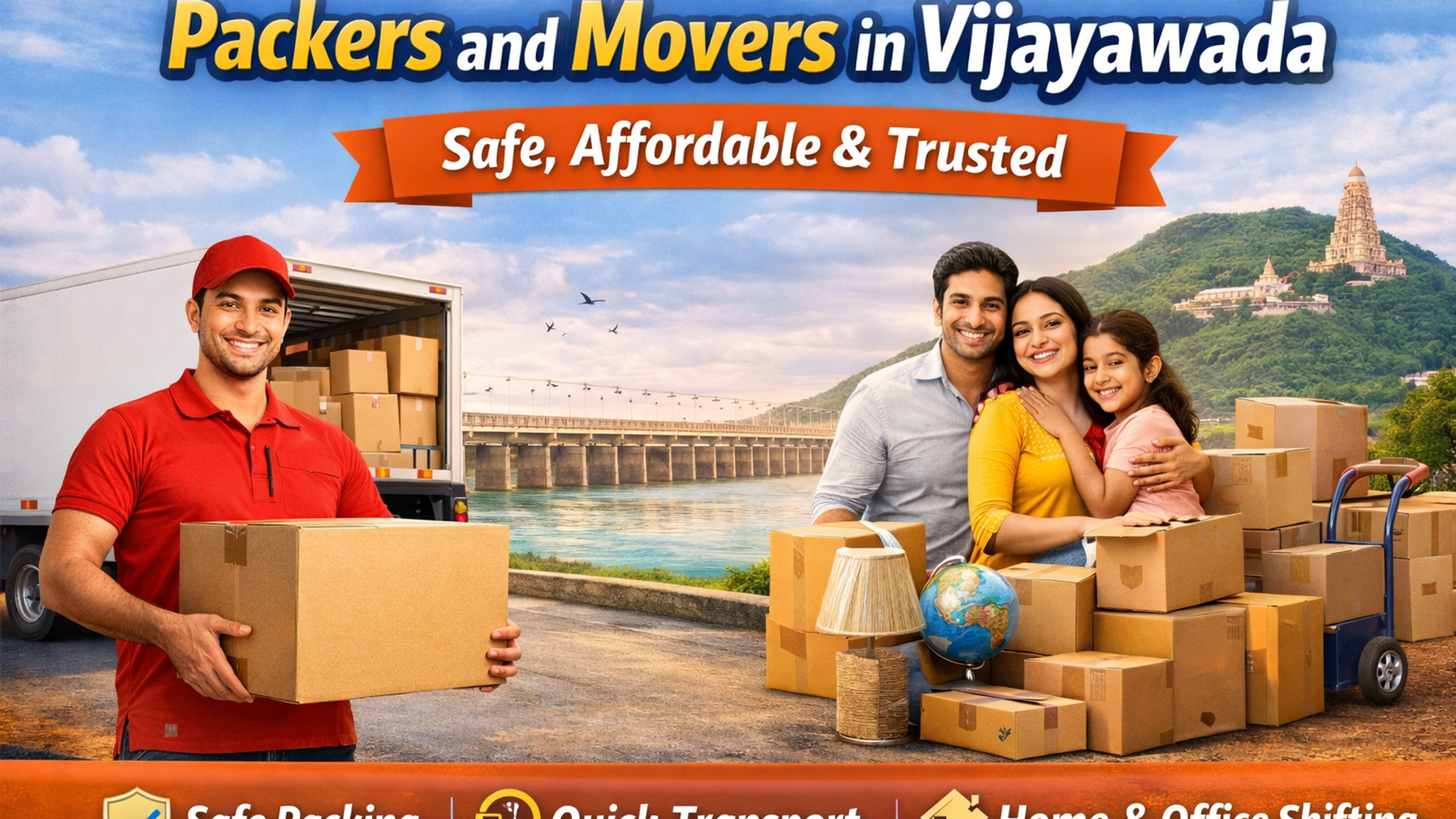 Packers and Movers in Vijayawada | Safe, Affordable & Trusted