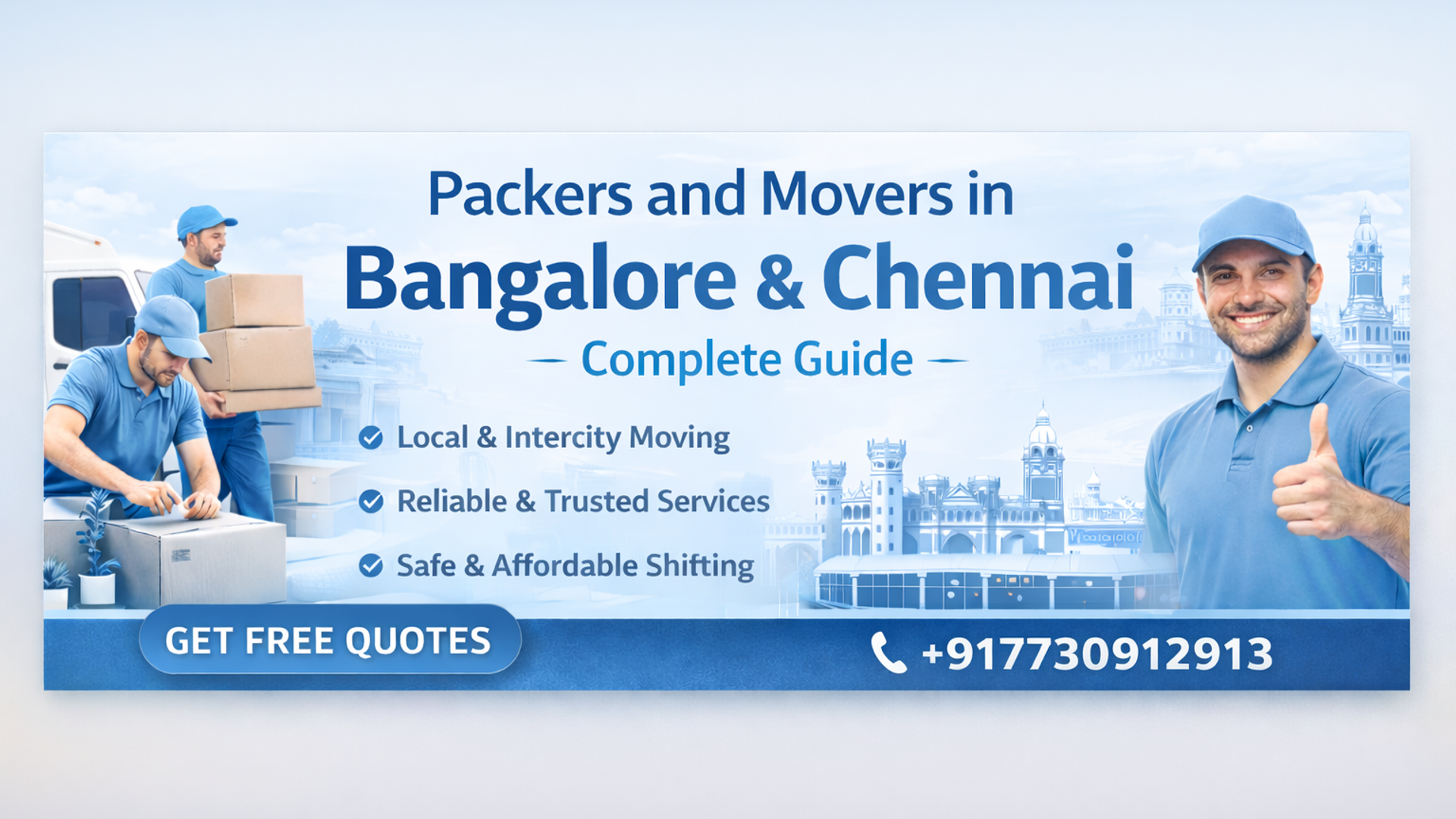 Quickshiftings Packers and Movers in Bangalore & Chennai | Complete Guide