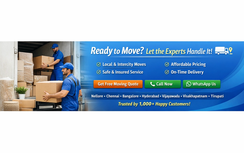Top Packers and Movers in Nellore: How to Choose the Best Service