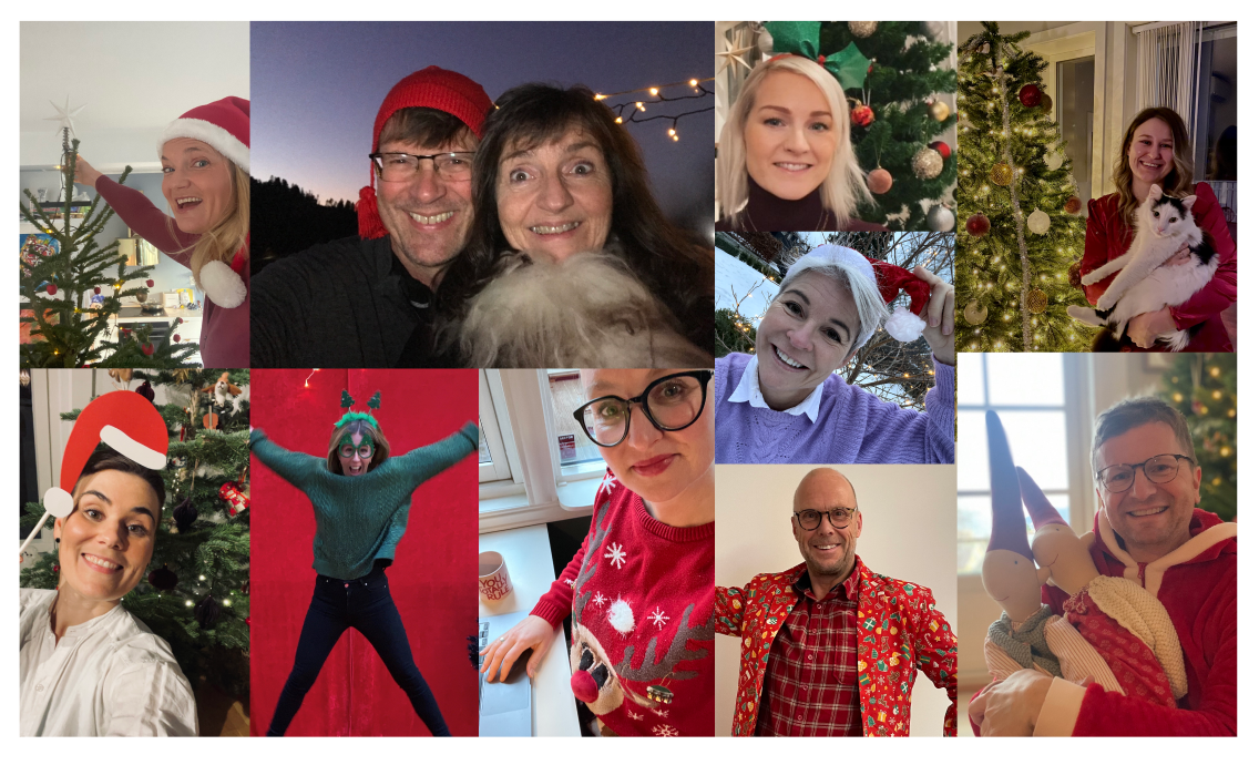 God Jul til deg fra alle oss!