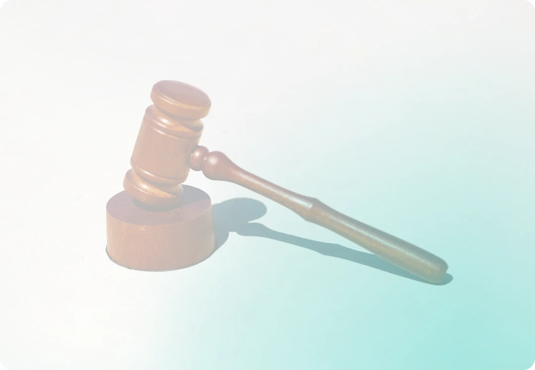 gavel used in legal trials 