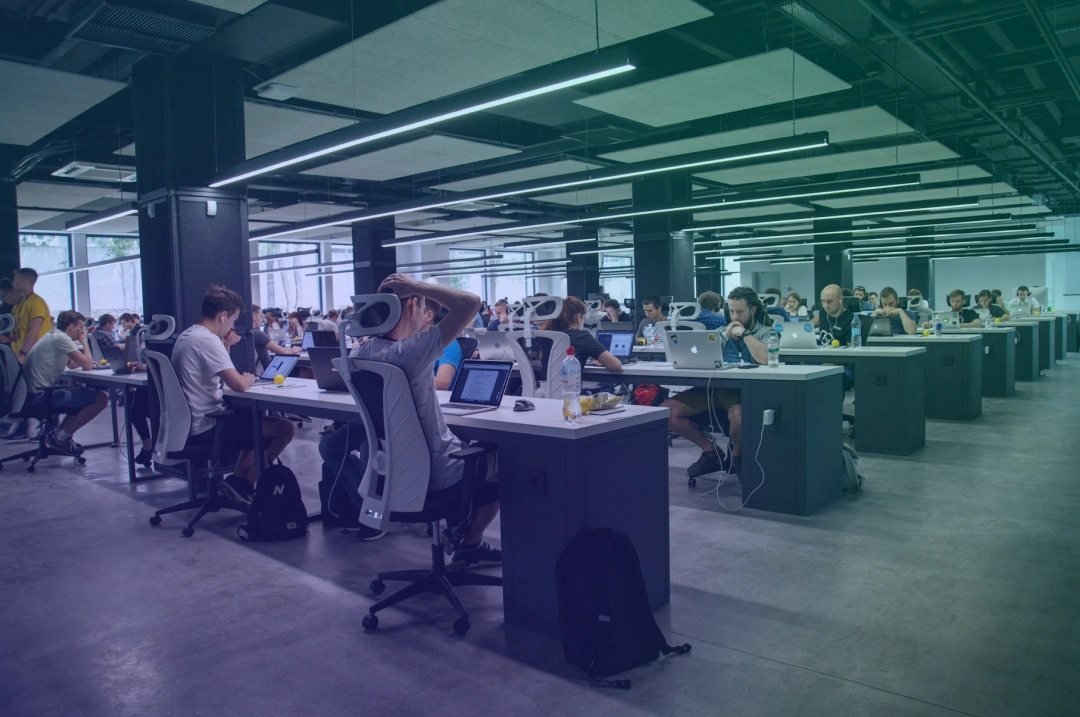 image of a large office