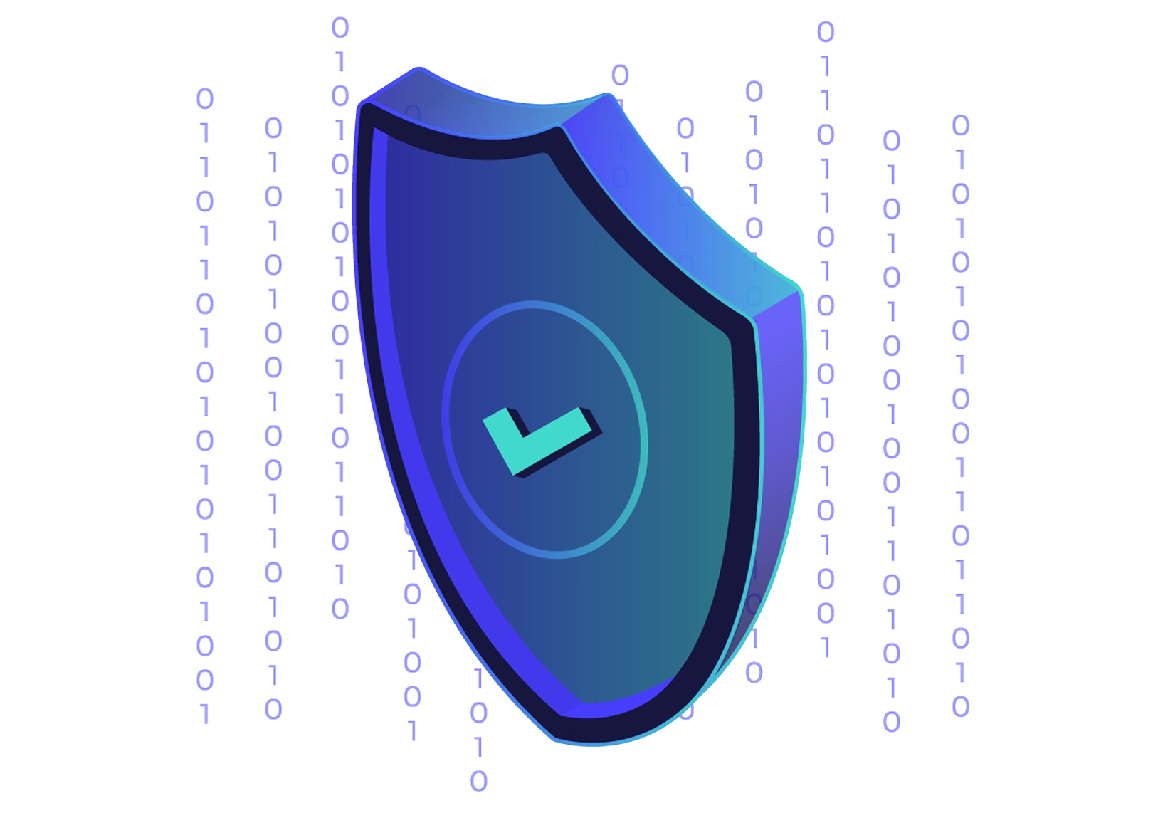 Padlock depicting data security