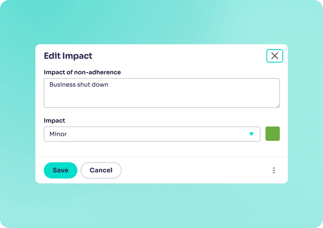 Easily add your interpretations and impacts