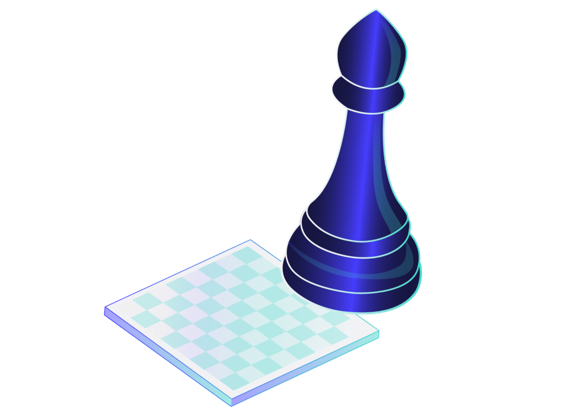 chess board and piece