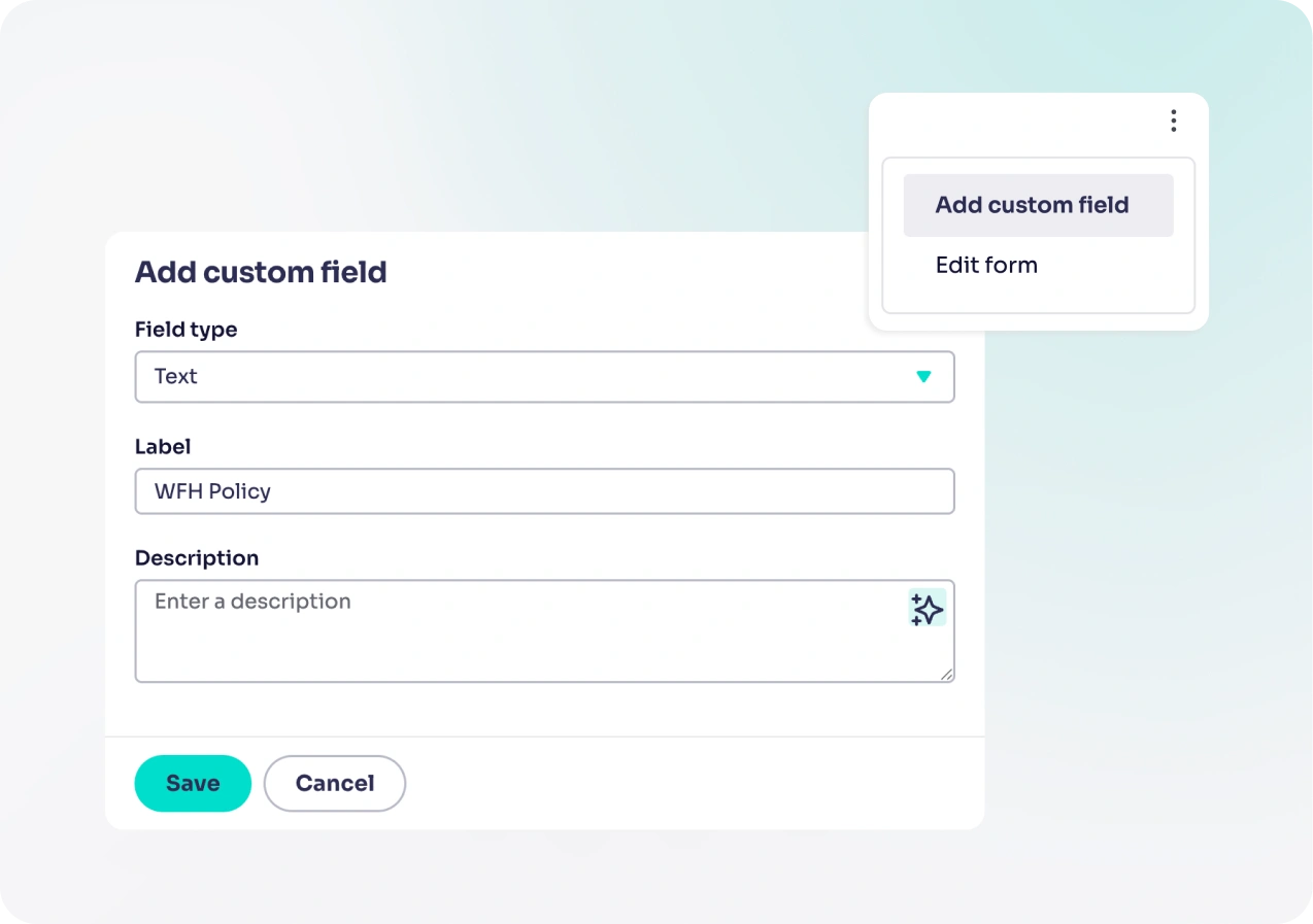 Configure and customise