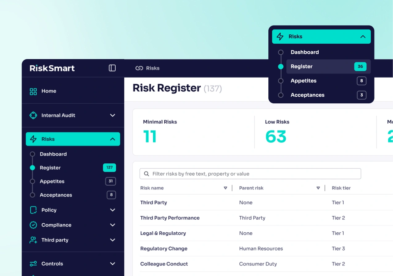 Risk register